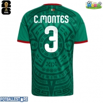 Mexico Cesar Montes #3 Hjemmedrakt VM 2026 Kortermet